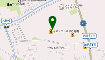 ワークマンカラーズ イオンモール伊丹昆陽店の地図画像