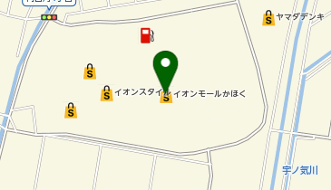オタカラマーケット イオンモールかほく店の地図画像