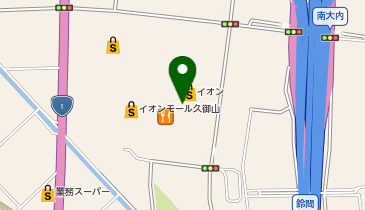 プラスワン イオンモール久御山店の地図画像