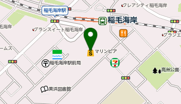 セイハ英語学院 イオンマリンピアショッピングセンター店の地図画像