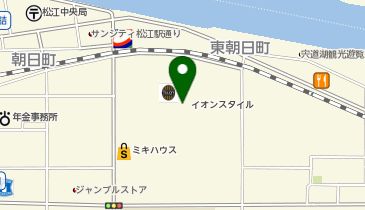 3COINS plus イオン松江ショッピングセンター店の地図画像