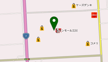 ピーコック イオンモール三川店の地図画像