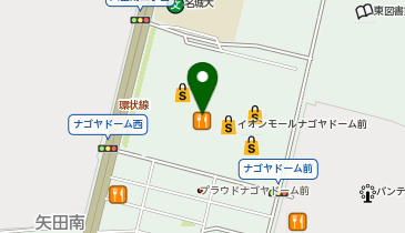 伝説のすた丼屋 イオンモールナゴヤドーム前店の地図画像