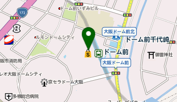ジュエリーカンダ イオンモール大阪ドームシティ店の地図画像