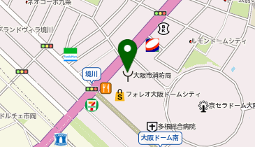 ディッパーダン イオンモール大阪ドームシティ店の地図画像