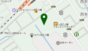 ヨシハラクリーニング イオン近江八幡ショッピングセンター店の地図画像