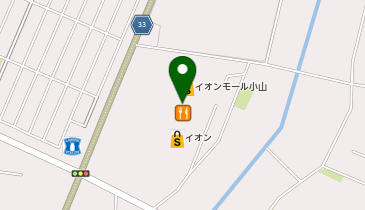 プラージュ イオンモール小山店の地図画像