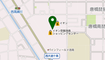 パパイヤ式セイハダンスアカデミー イオン京都洛南ショッピングセンター店の地図画像