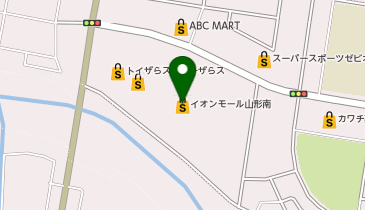 ウィロールームザルーム イオンモール山形南店の地図画像