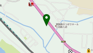 スターバックス コーヒー イオン上田ショッピングセンター店の地図画像