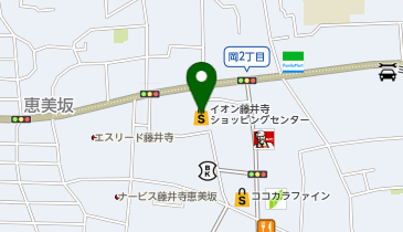 めばえ教室 イオン藤井寺ショッピングセンター店の地図画像