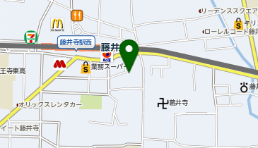 カーブス イオン藤井寺ショッピングセンター店の地図画像