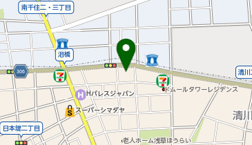 ハローストレージ南千住1の地図画像
