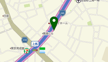 ハローストレージ三軒茶屋1の地図画像