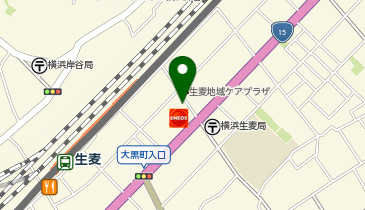 ハローストレージ横浜生麦の地図画像