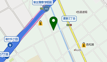 ハローストレージ博多板付の地図画像