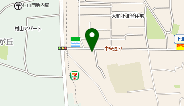 ハローストレージ東大和上北台の地図画像