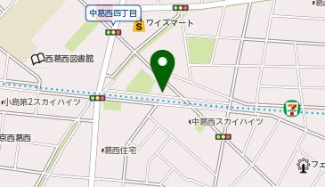 ハローバイクボックス西葛西の地図画像