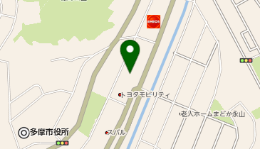 ハローストレージ多摩関戸1の地図画像