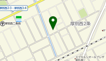 ハローストレージ厚別西2条4丁目STの地図画像