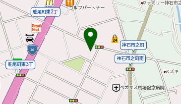 ハローストレージ船尾東Jの地図画像