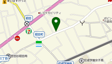 ハローストレージ世田谷給田の地図画像
