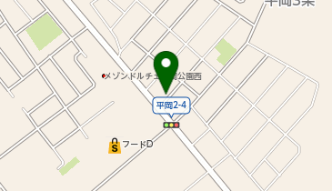 ハローストレージ札幌平岡の地図画像