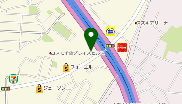 ハローストレージ千葉都町の地図画像