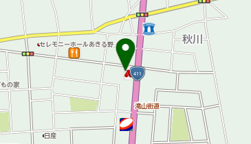 ハローストレージ秋川1の地図画像