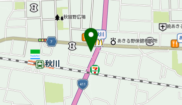 ハローストレージ秋川2の地図画像
