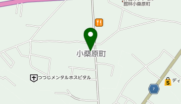 ハローストレージ館林小桑原町(旧名:館林)の地図画像