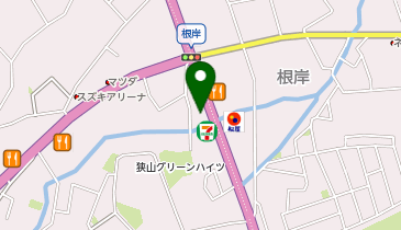 ハローストレージ狭山笹井2の地図画像
