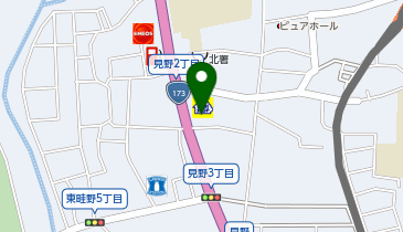 ハローストレージ川西見野の地図画像