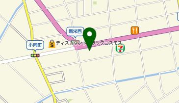 ハローストレージ豊橋新栄の地図画像
