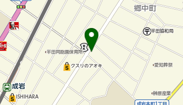 ハローストレージ成岩の地図画像
