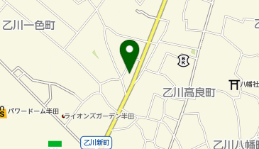 ハローストレージ乙川の地図画像