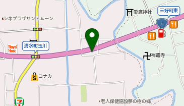 ハローストレージ清水町の地図画像