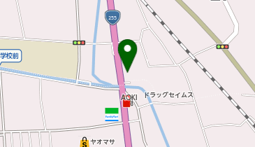 ハローストレージ大井町上大井の地図画像