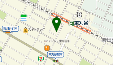 ハローストレージ東刈谷駅前の地図画像