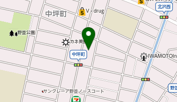 ハローストレージ野並の地図画像