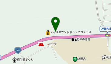 ハローストレージ飯塚柏の森の地図画像