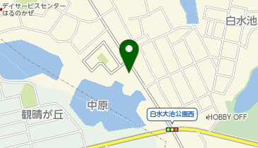 ハローストレージ春日白水ケ丘の地図画像