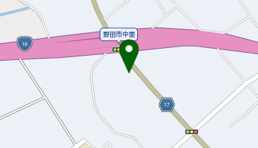 ハローストレージ野田市中里の地図画像