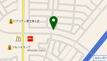 ハローストレージつくばみらい紫峯ケ丘(旧名:つくばみらい2)の地図画像