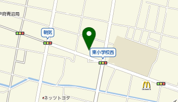 ハローストレージ甲府朝気の地図画像