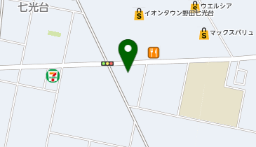 ハローストレージ野田市七光台の地図画像