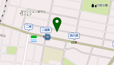 ハローストレージ新守山の地図画像