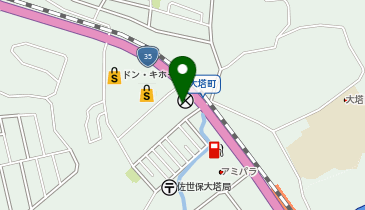 ハローストレージ佐世保大塔の地図画像