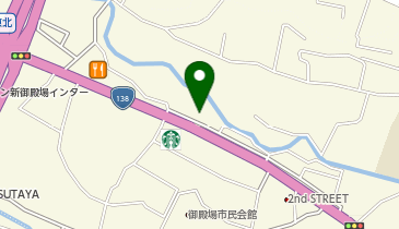 ハローストレージ御殿場市萩原の地図画像