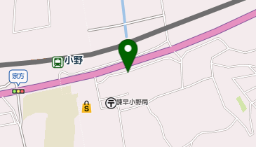 ハローストレージ諫早小野町の地図画像